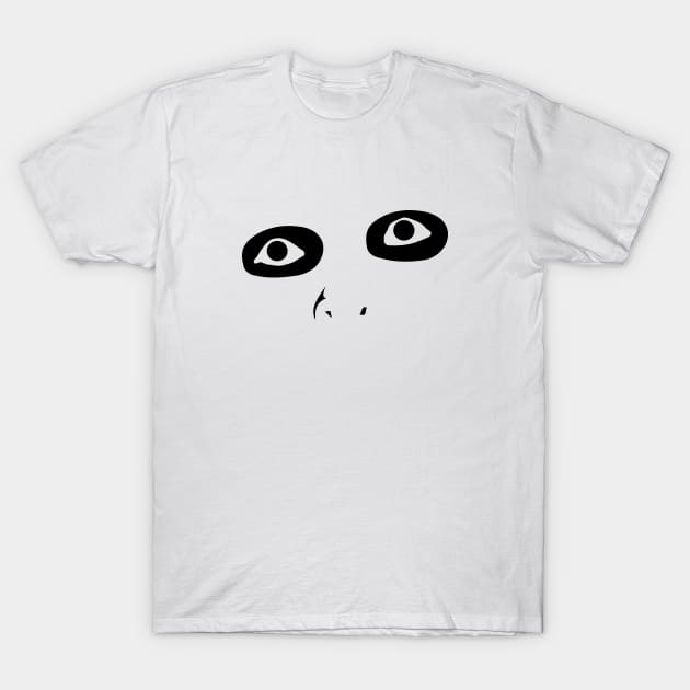 Eyes Without a Face T-Shirt by Solenoid Apparel